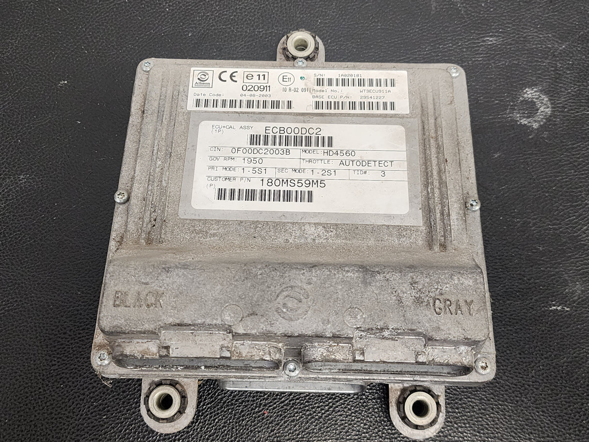 2004 Allison TCM Part # 29541227 For Sale, e11, 020911, 10R-020911