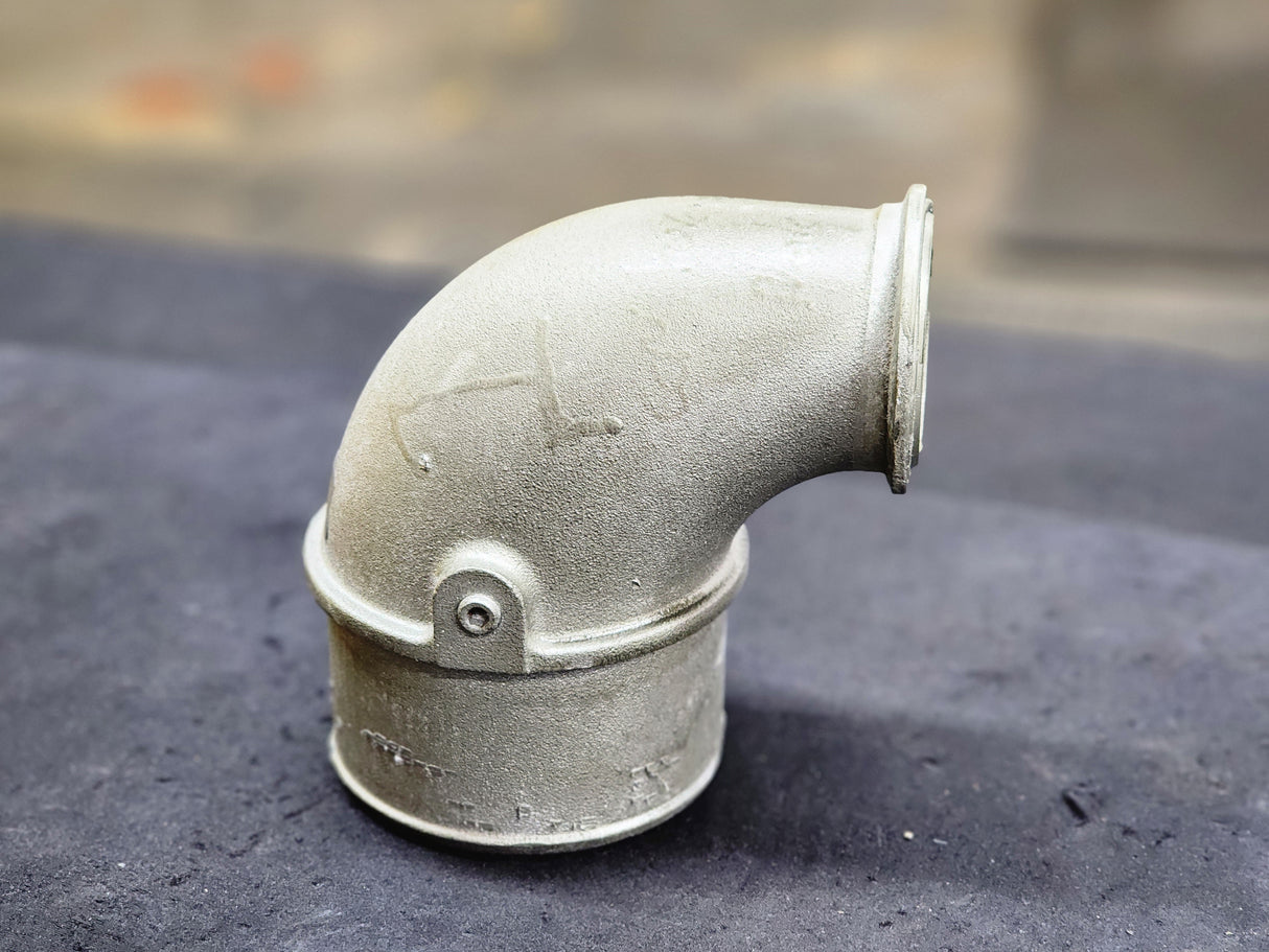 2008 CUMMINS ISM DIESEL ENGINE 3883977 Air Transfer Elbow Tube For Sale