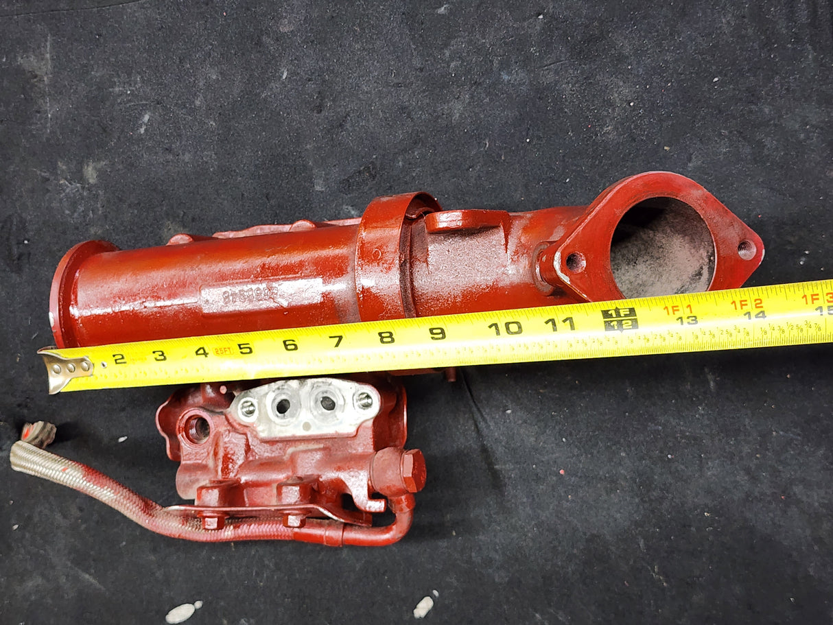 Cummins ISX15 Metering Orifice, Heat Shield, & Exhaust Connector For Sale