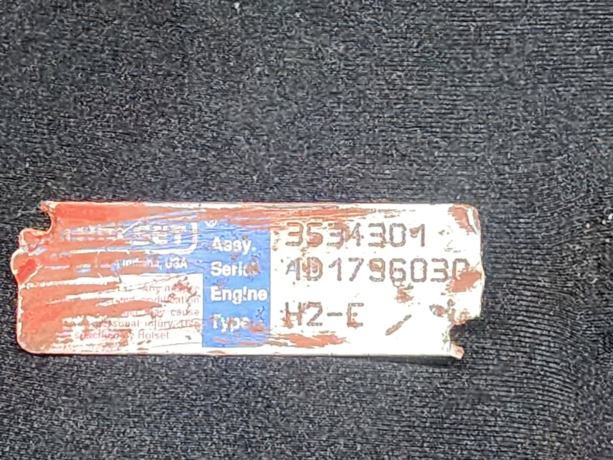 Holset OEM Cummins H2-E Turbocharger Shell Turbine 3534301