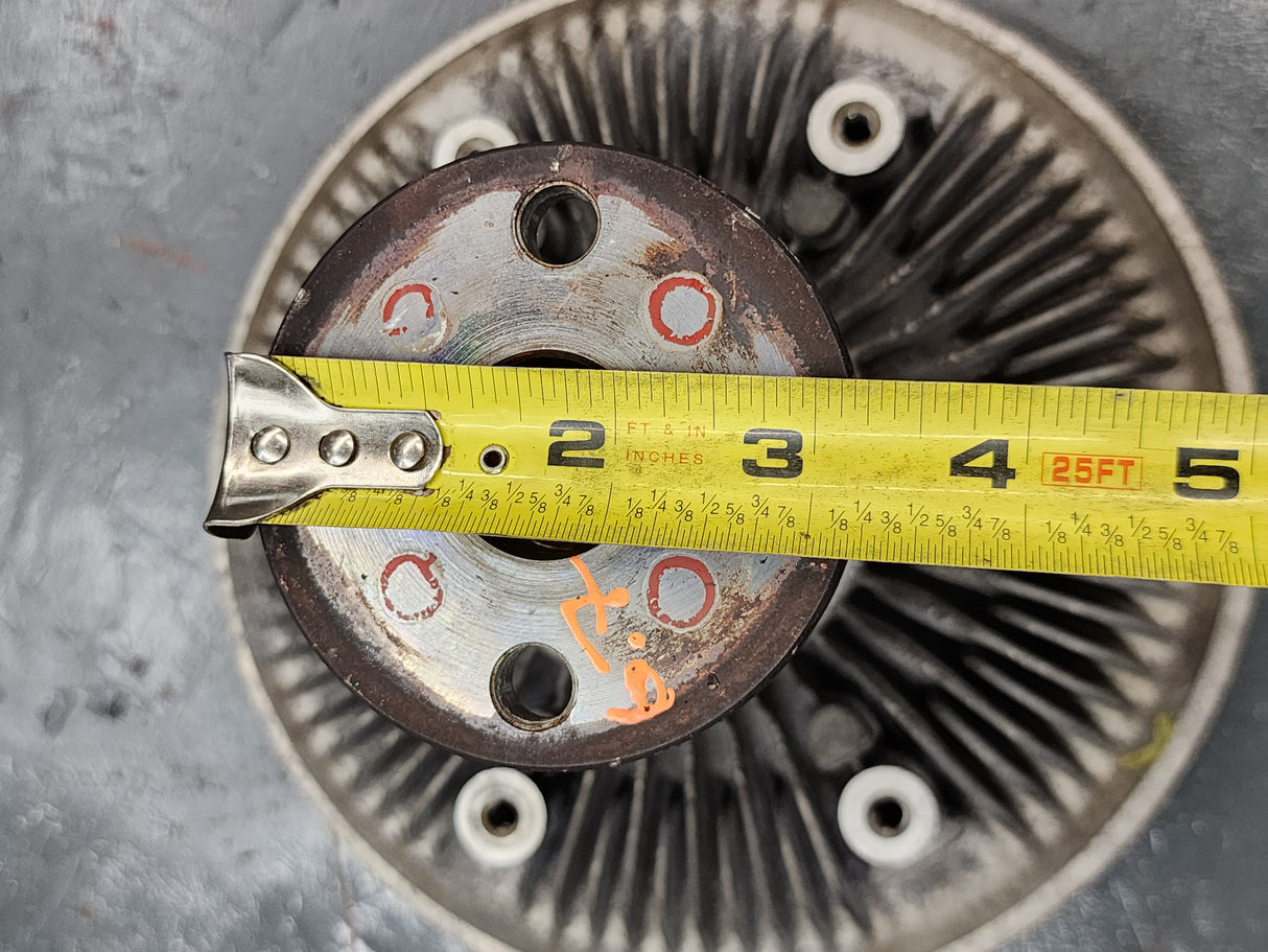 GOOD USED) BorgWarner Cummins 6.7 Viscous Fan Clutch For Sale, Part # 010021140