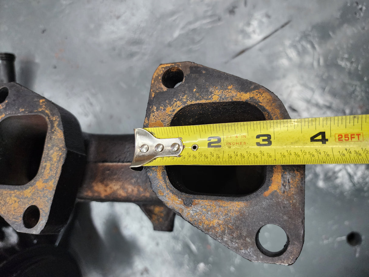 Mack E7 Turbocharger and Exhaust Manifold 104GC5164M, 104GC5163M with Turbocharger 631GC5144M4D