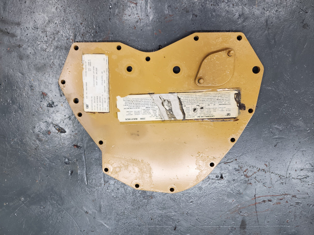 2006 Caterpillar C7 Timing Cover Plate 7E-8050 01 For Sale