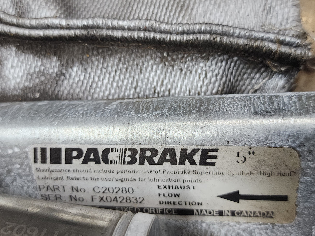 5" Pacbrake Caterpillar C9 C20280 Direct Mount For Sale