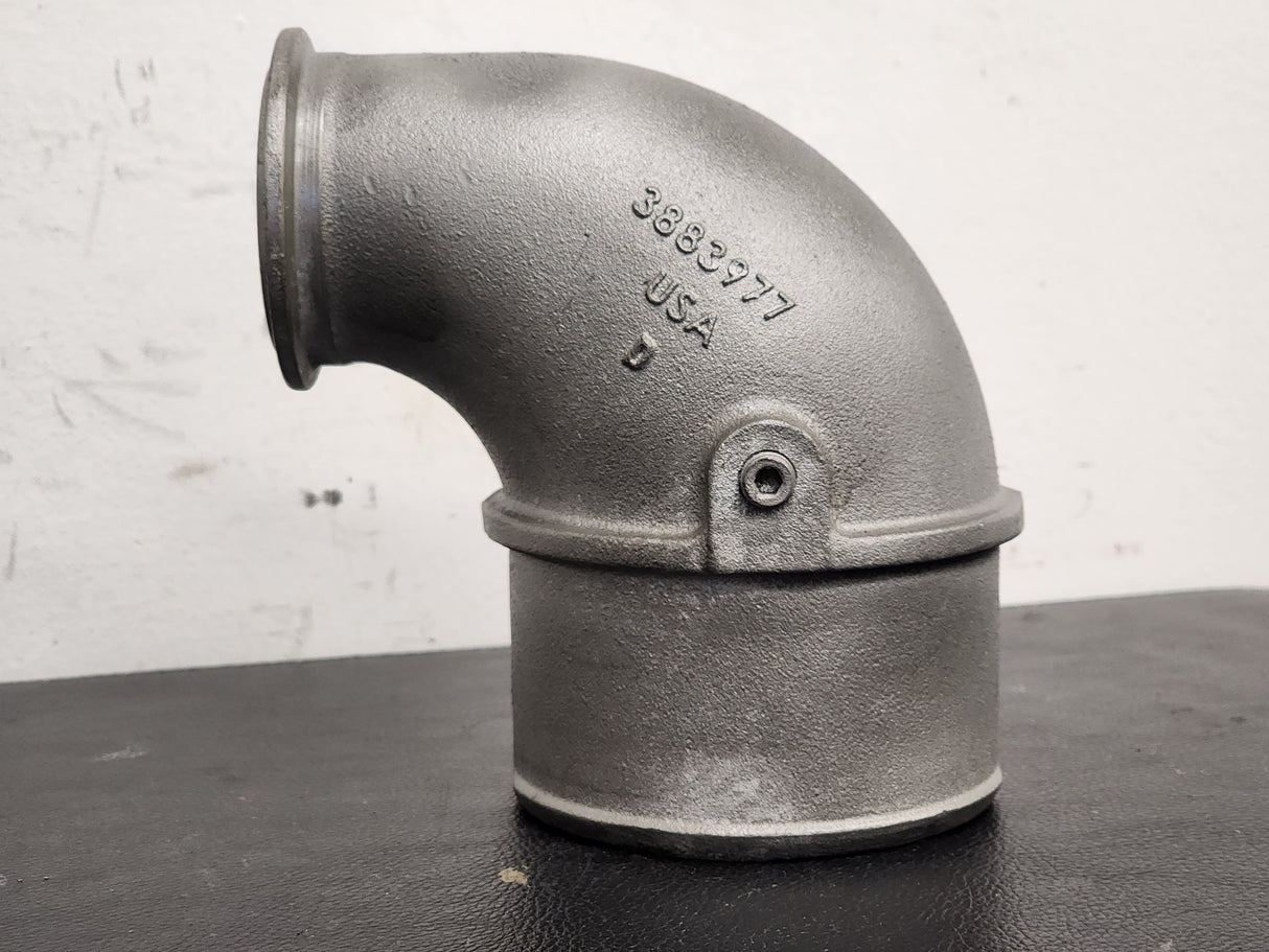CUMMINS ISM DIESEL ENGINE 3883977 Air Transfer Elbow Tube For Sale