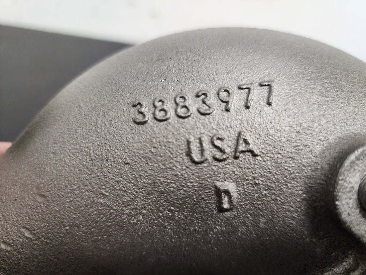 CUMMINS ISM DIESEL ENGINE 3883977 Air Transfer Elbow Tube For Sale