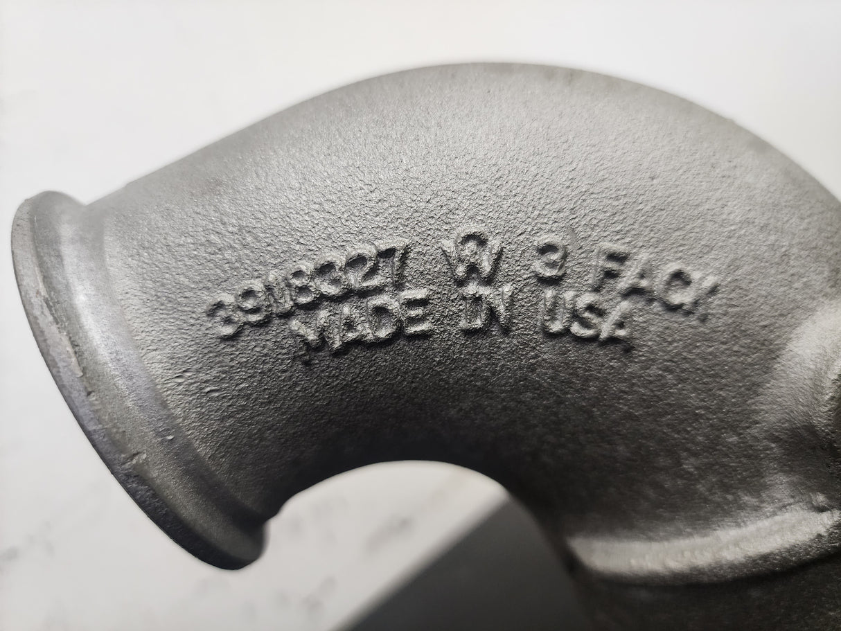 Cummins Air Intake Transfer Elbow Tube OEM Part# 3918327-3-FACK