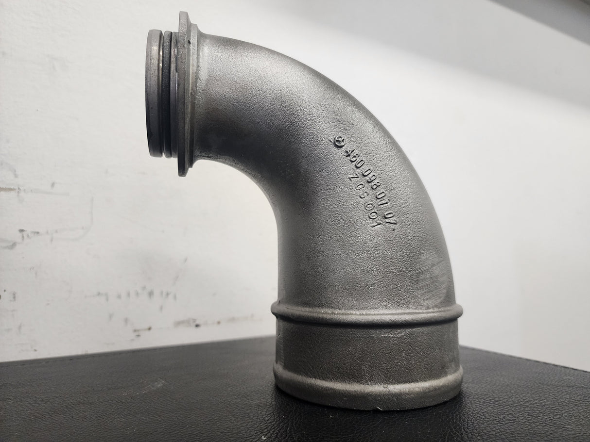Mercedes OM460 4600980107 ZGS 001 Air Transfer Elbow Tube For Sale