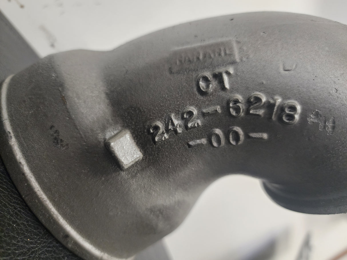 Caterpillar Diesel Engine Air Intake Elbow Tube Part # 242-6218-00- For Sale