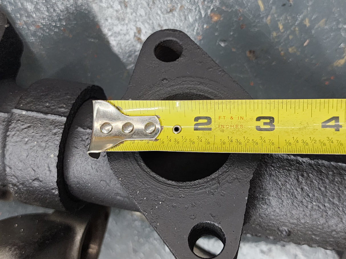 International DT466E Exhaust Manifold w/ EGR Cooler Part # 1844944C1, 1844324C2, 1844964C1