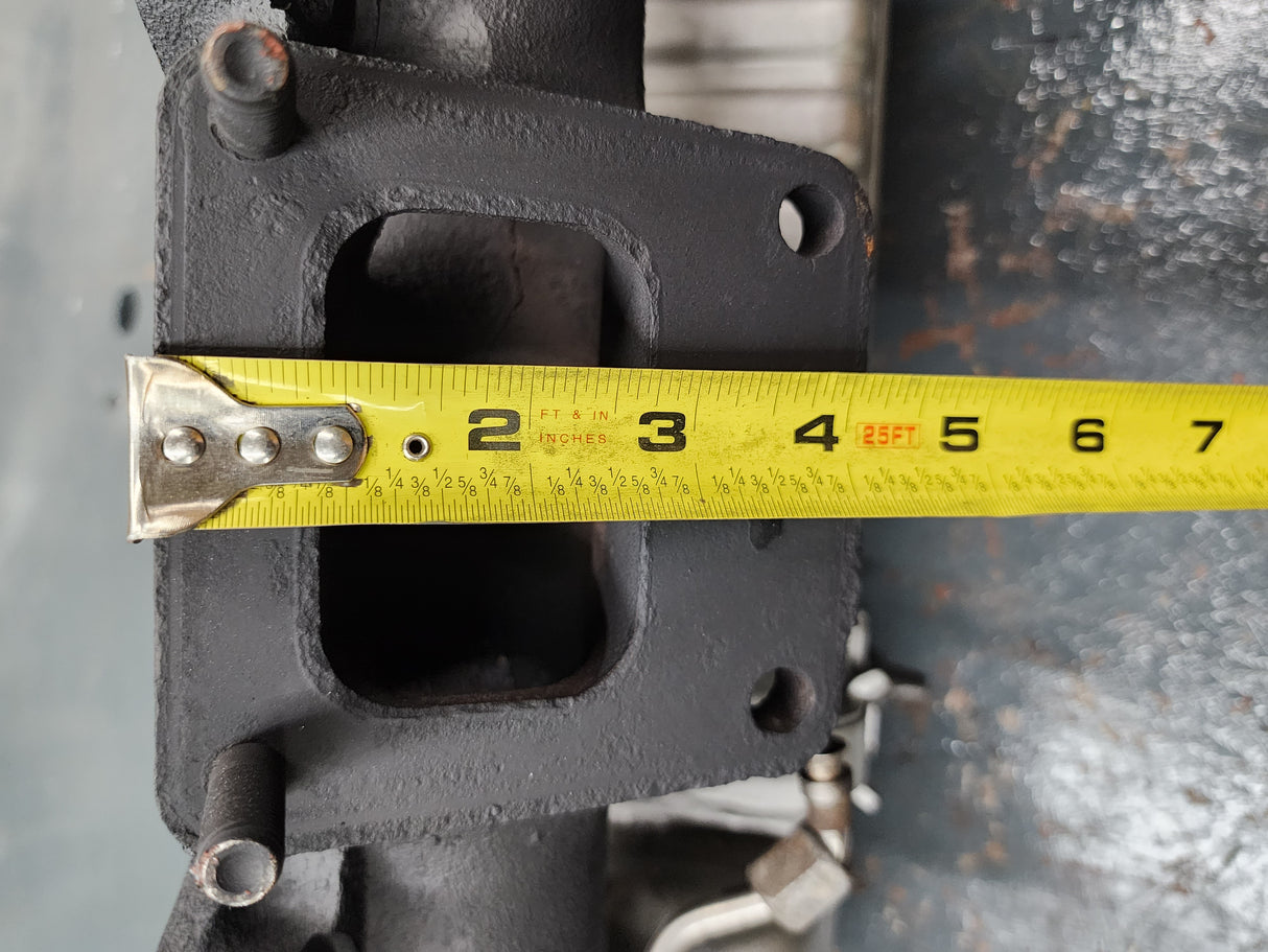 International DT466E Exhaust Manifold w/ EGR Cooler Part # 1844944C1, 1844324C2, 1844964C1