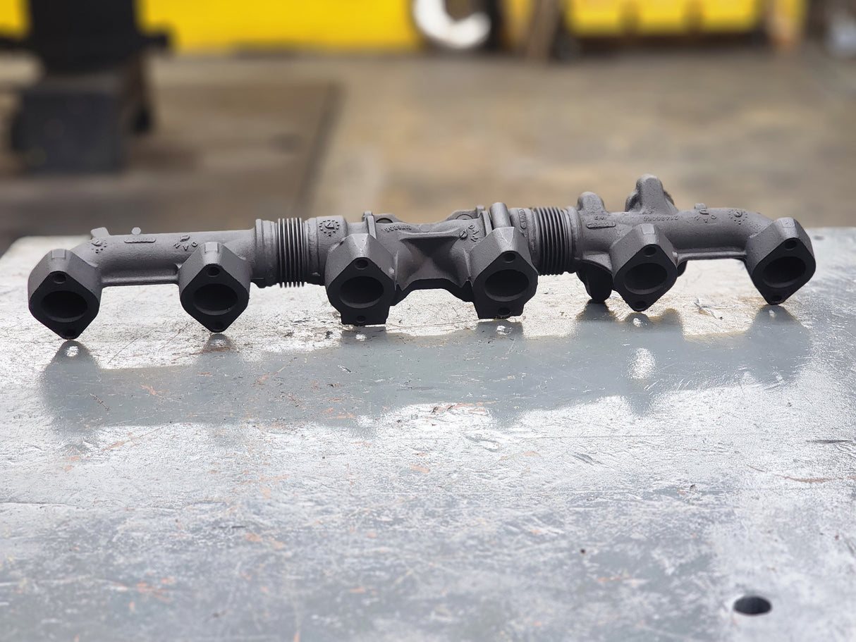 Volvo D11 Diesel Engine Exhaust Manifold 3 Parts For Sale