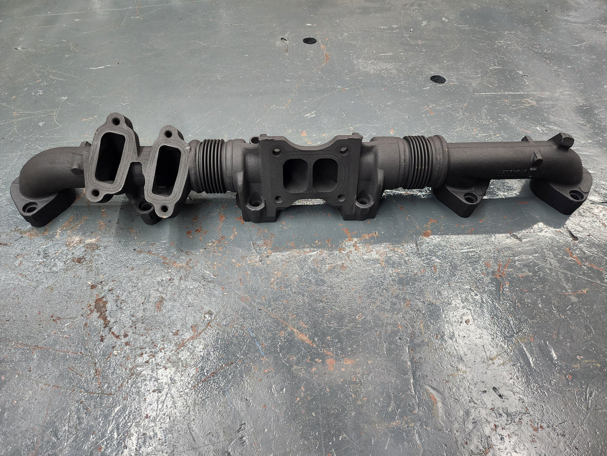 Volvo D11 Diesel Engine Exhaust Manifold 3 Parts For Sale