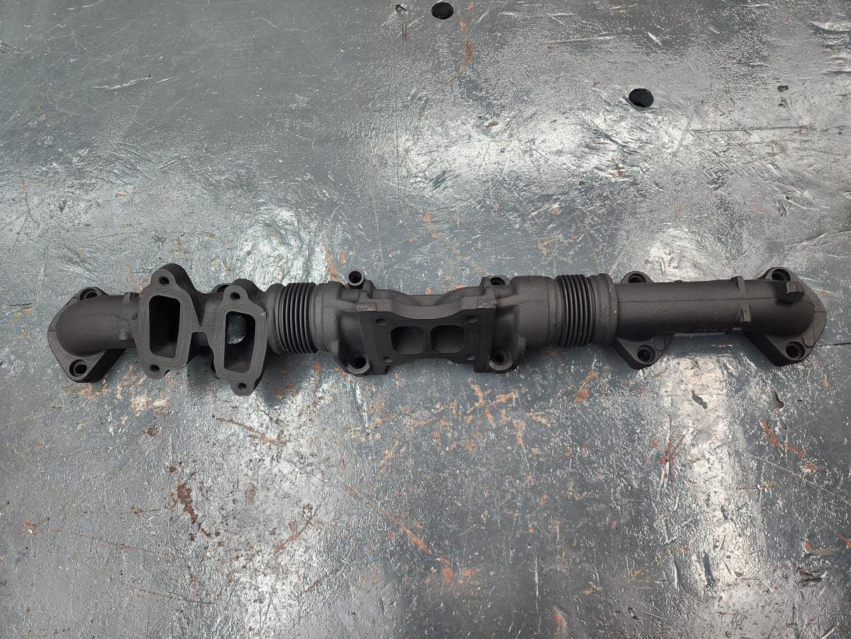 Volvo D11 Diesel Engine Exhaust Manifold 3 Parts For Sale