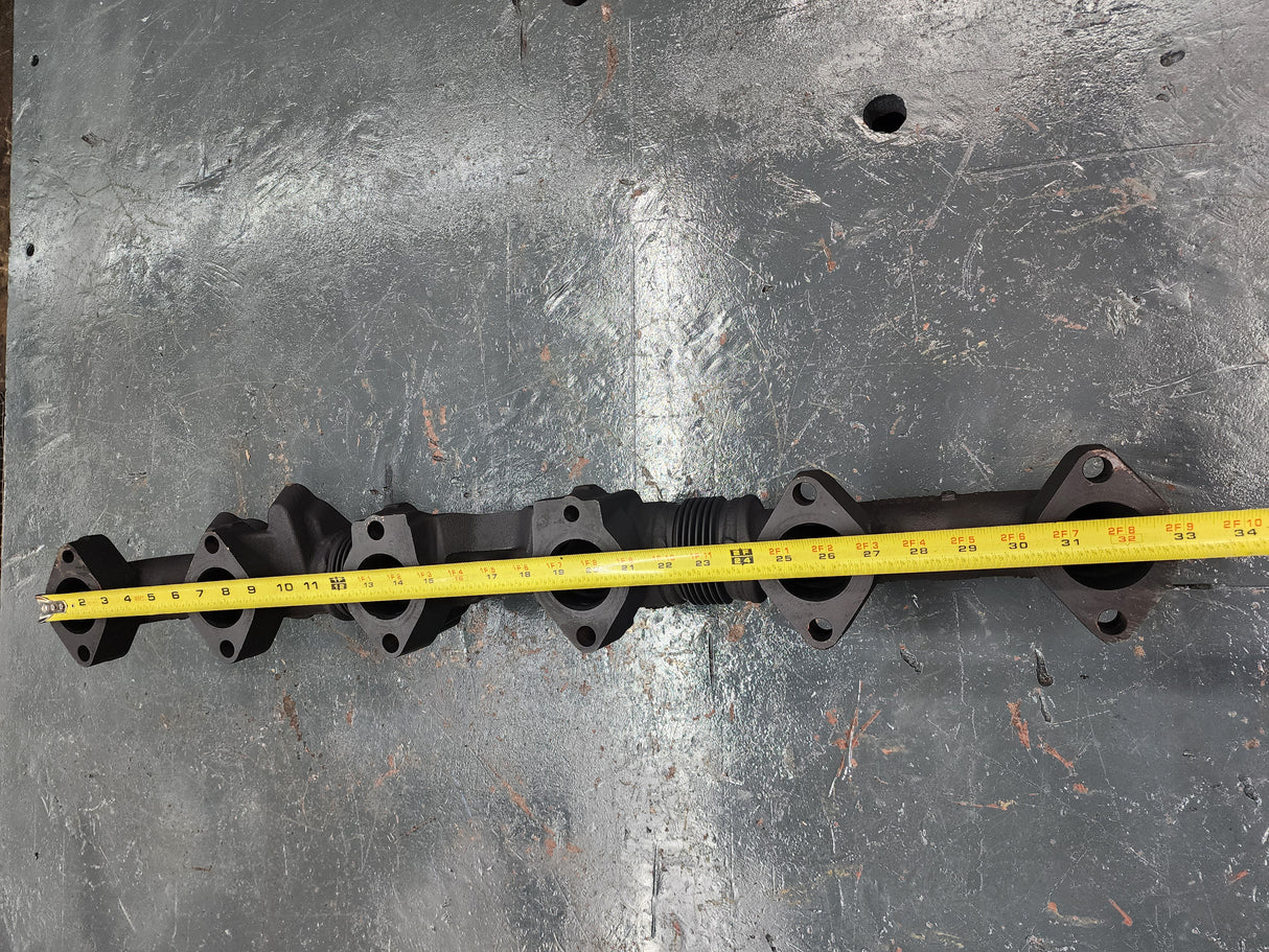 Volvo D11 Diesel Engine Exhaust Manifold 3 Parts For Sale