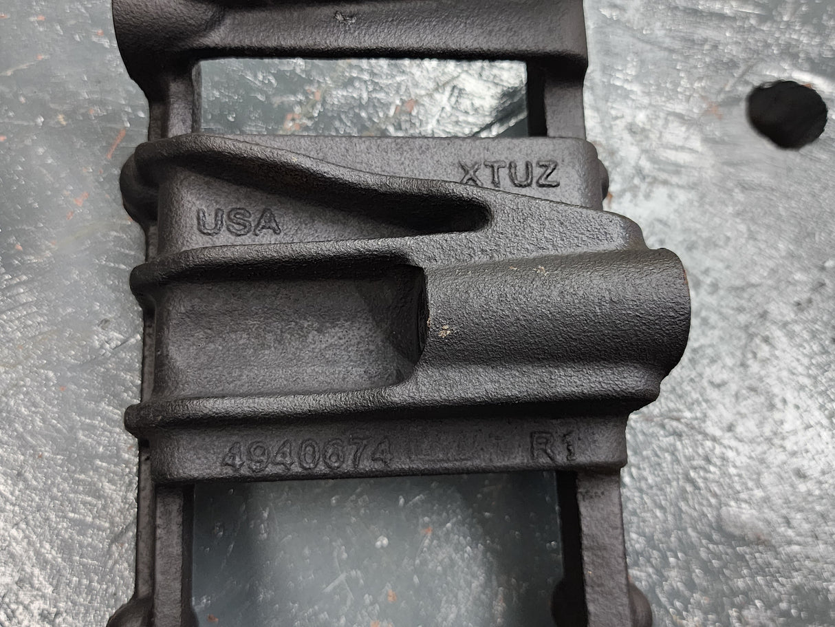 Cummins ISL Diesel Engine EGR Exhaust Recirc Cooler Bracket 4940674 For Sale