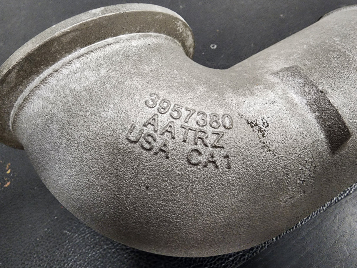 Cummins 3957380 Air Transfer Elbow Tube For Sale