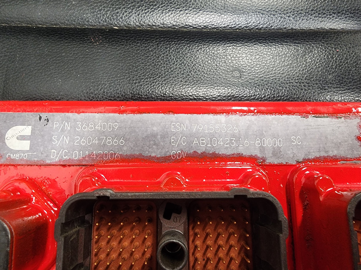 Cummins ISX ECM Part # 3684009 For Sale