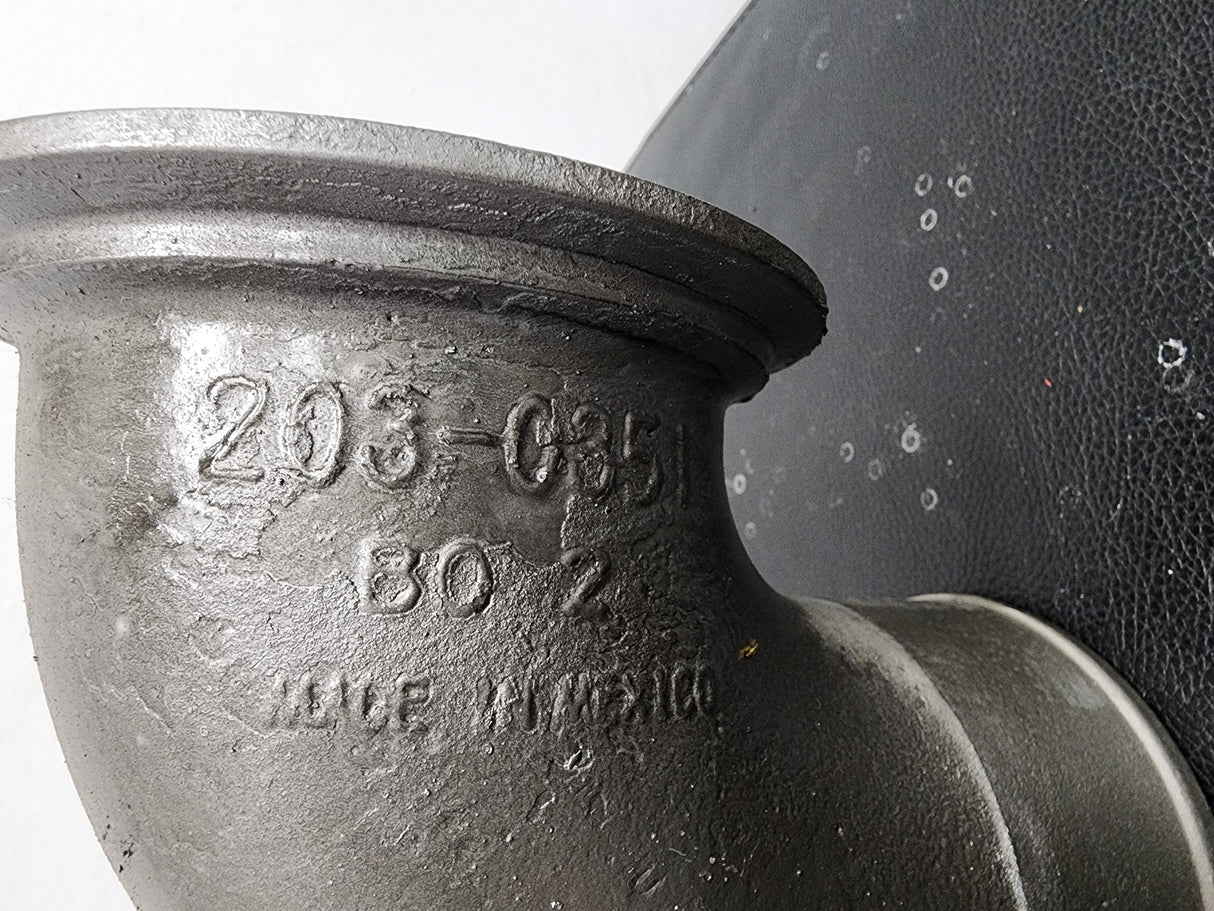 Caterpillar C11 2030351 B0 1 Air Transfer Intake Elbow Tube For Sale