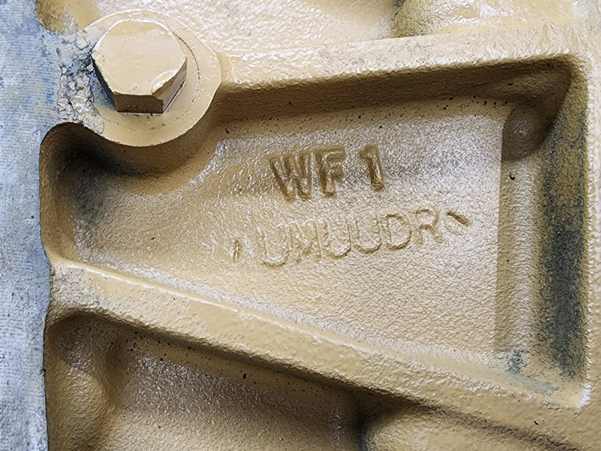 Caterpillar 3126 Flywheel Housing 100-6553-00- With Mounting Brackets For Sale