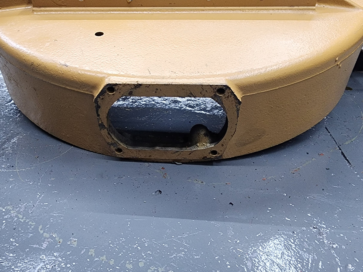 Caterpillar 3126 Flywheel Housing 100-6553-00- With Mounting Brackets For Sale