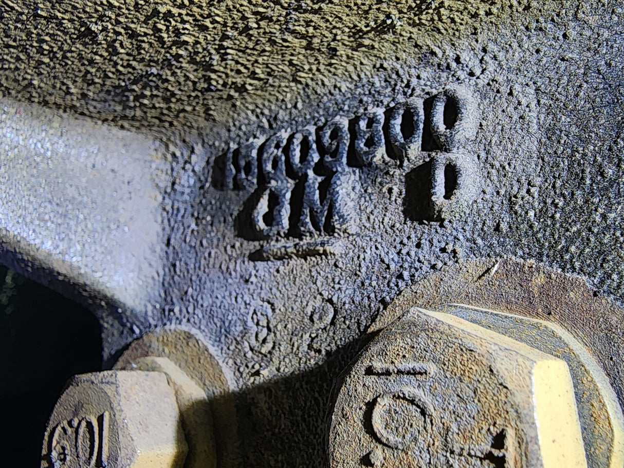 Caterpillar 3126 Flywheel Housing 100-6553-00- With Mounting Brackets For Sale