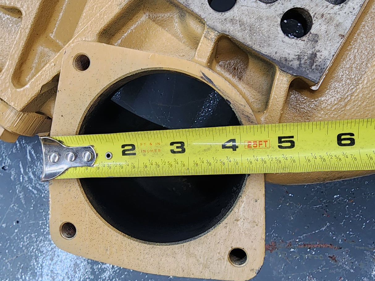 Caterpillar 3126 Flywheel Housing 100-6553-00- With Mounting Brackets For Sale