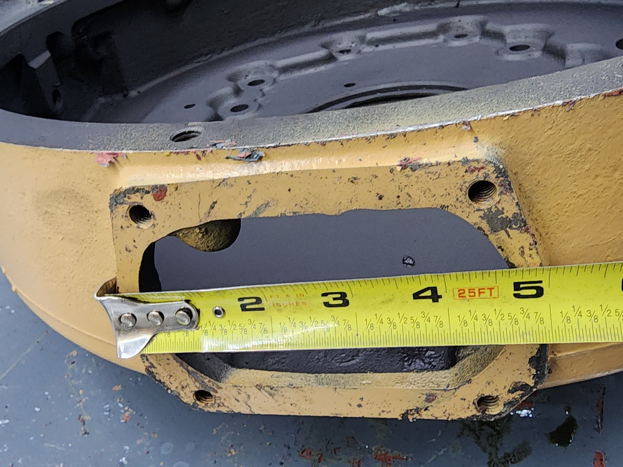 Caterpillar 3126 Flywheel Housing 100-6553-00- With Mounting Brackets For Sale