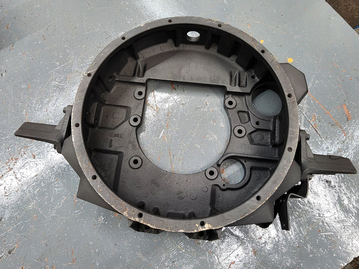International DT466 Diesel Engine Flywheel Housing W/Mounts For Sale
