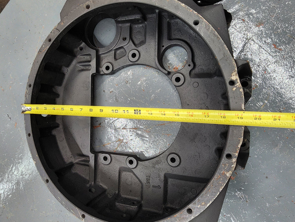 International DT466 Diesel Engine Flywheel Housing W/Mounts For Sale