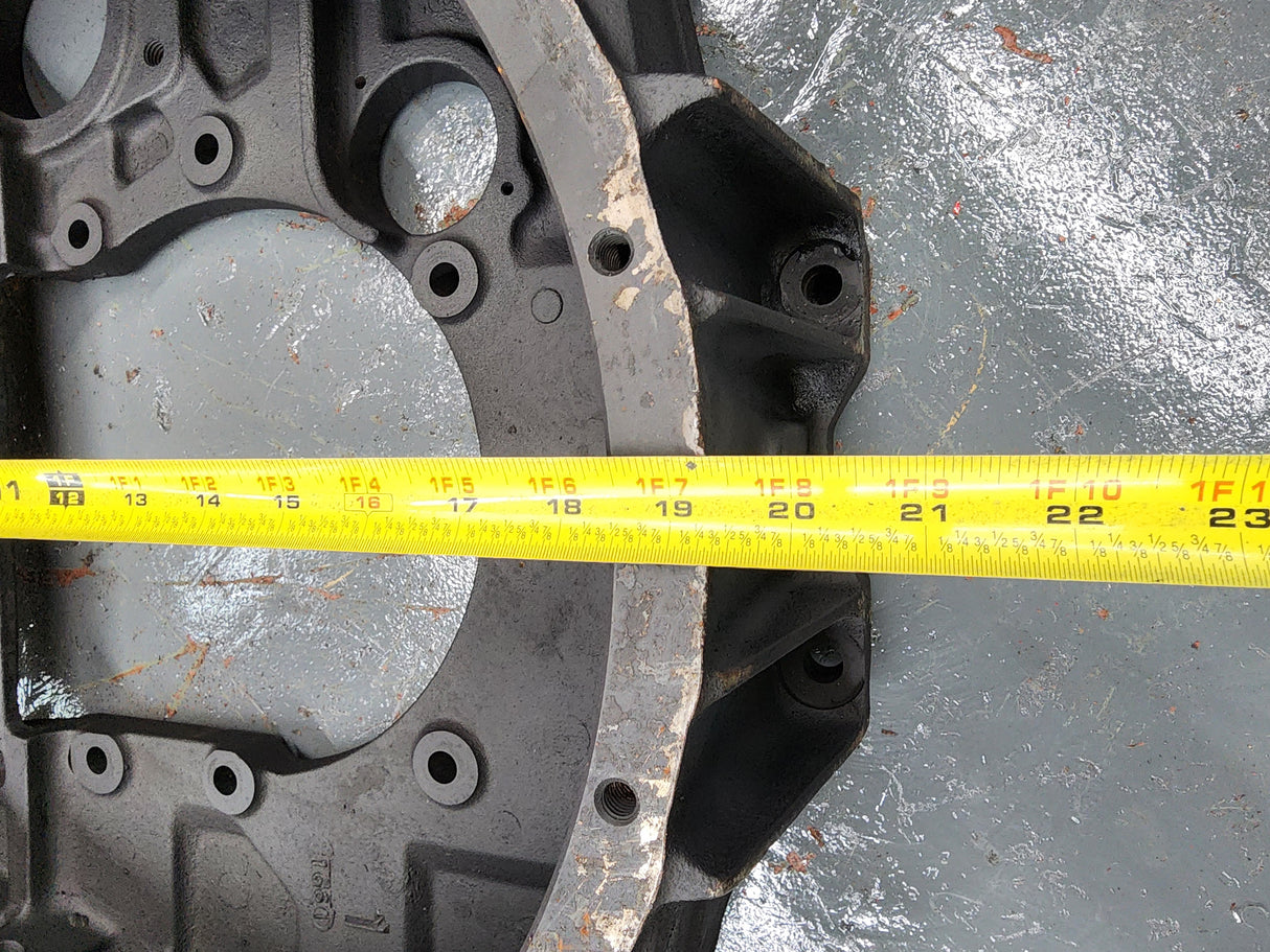 International DT466 Diesel Engine Flywheel Housing W/Mounts For Sale