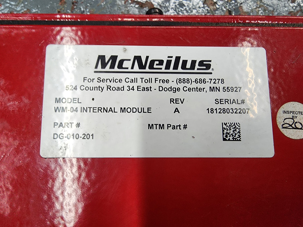 McNeilus Internal Module WM-04 For Sale