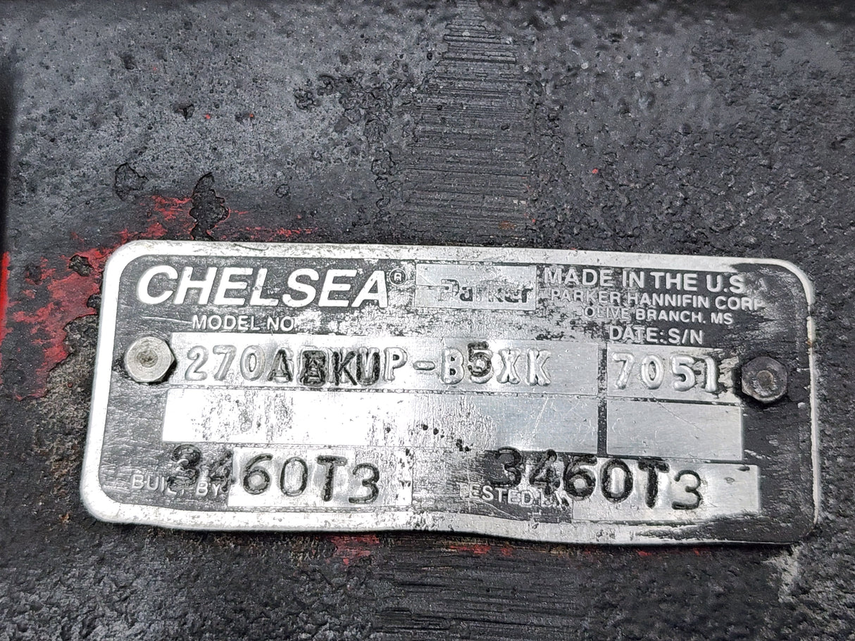 CHELSEA Parker 270ABKUP-B5XK PTO Pump For Sale