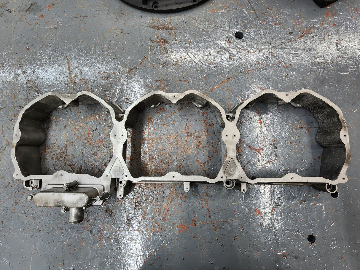 OEM Caterpillar 3126 Diesel Engine Valve Cover Spacer 9Y7216 & Breather 9Y4357