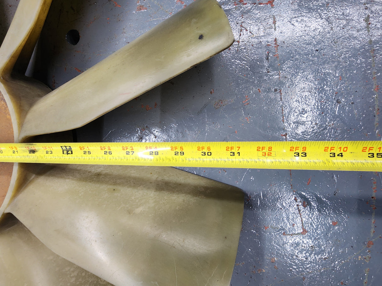 32" Fan Blade, 9 Blades