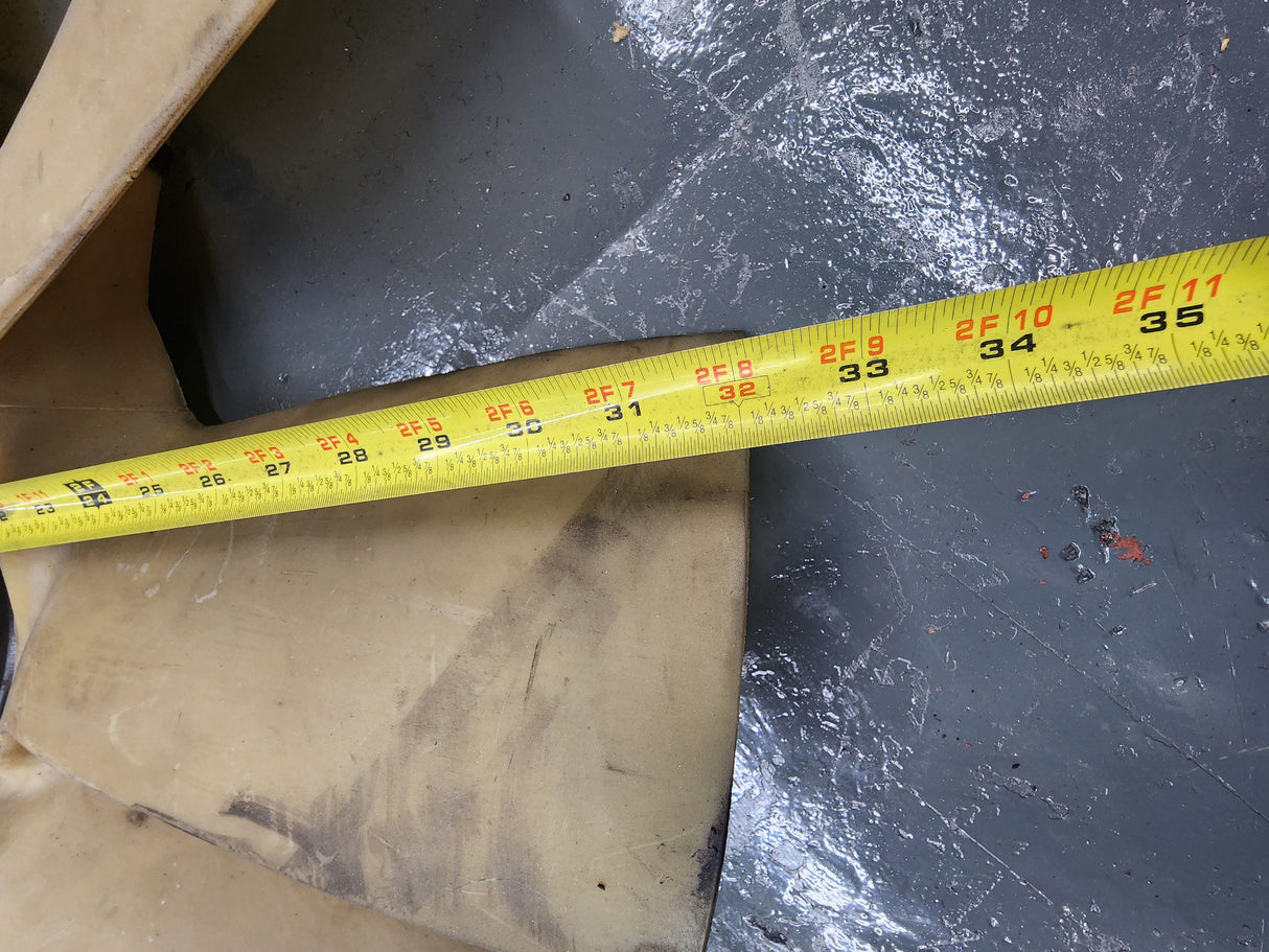 Borg Warner Detroit DD13 FAN BLADE PA6-GF30, 32 INCHES, 9 BLADES