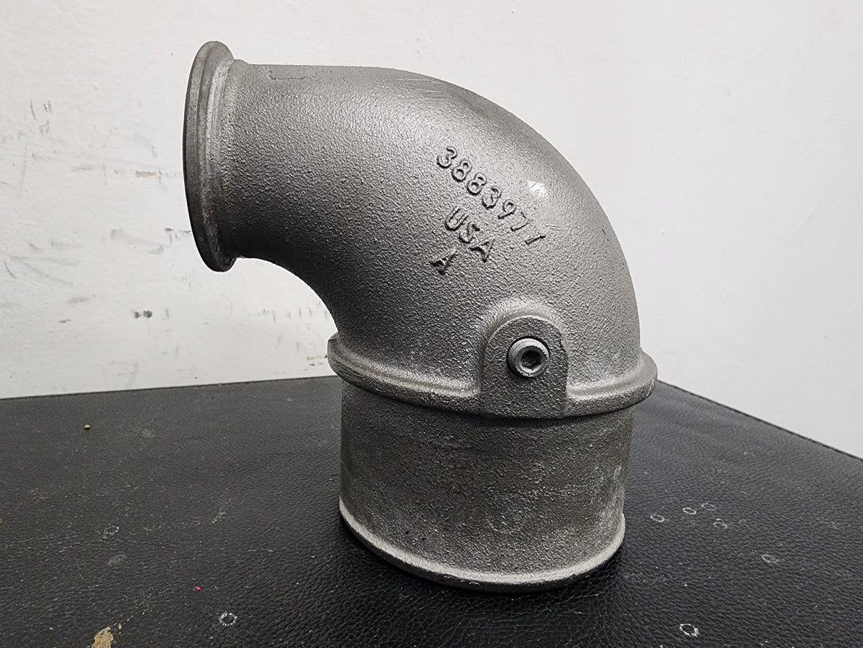 CUMMINS ISM DIESEL ENGINE 3883977 Air Transfer Elbow Tube For Sale