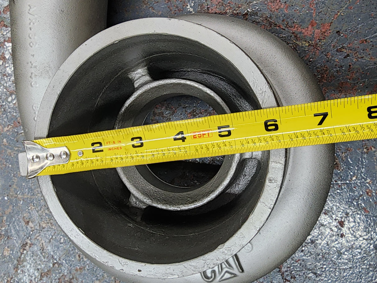 Caterpillar C15 Diesel Engine Turbine (Turbo Shell) with Turbo Intake Elbow Tube 7W-3144-4-