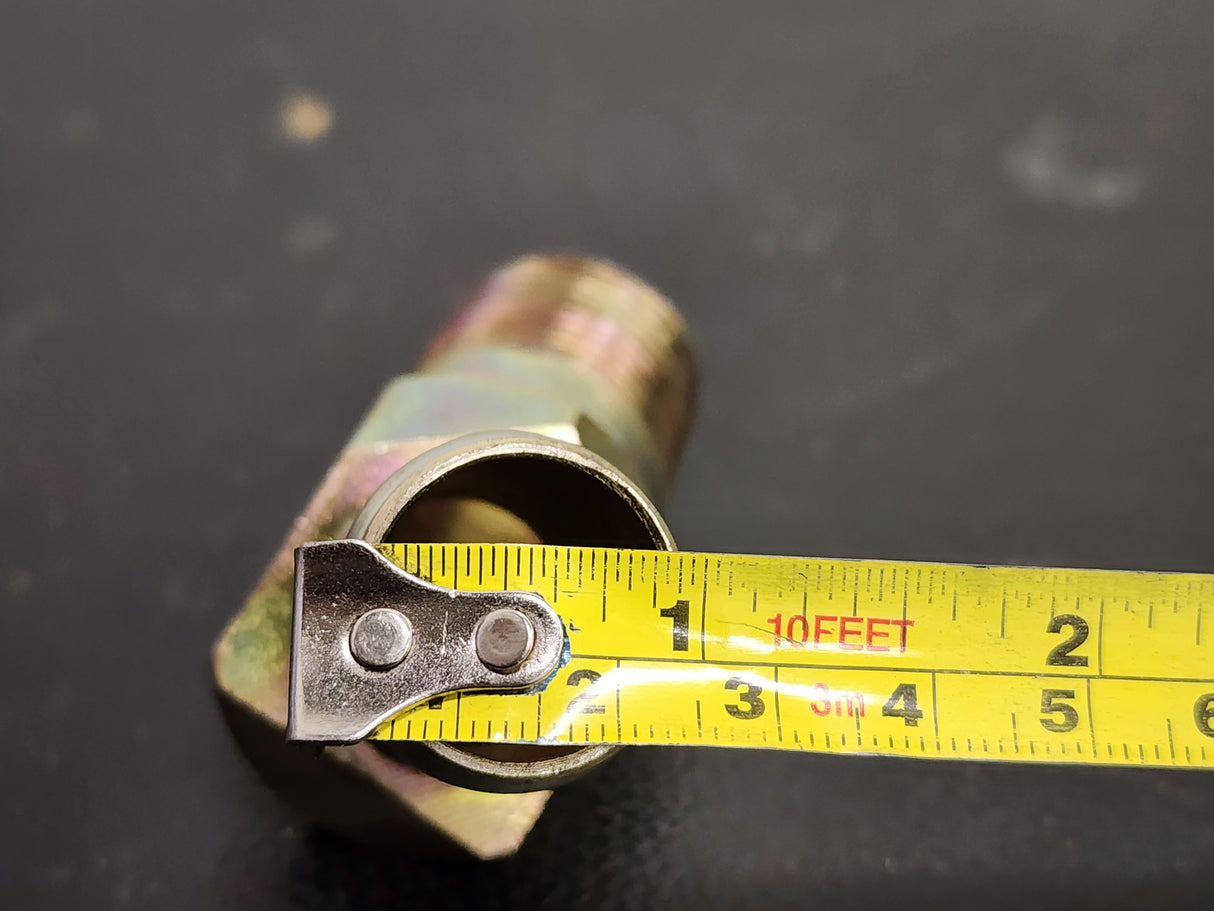 Mack Diesel Engine Hose Elbow For Fill Line Surge Tank Radiator Coolant Recovery