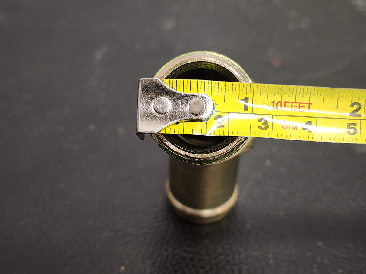 Mack Diesel Engine Hose Elbow For Fill Line Surge Tank Radiator Coolant Recovery