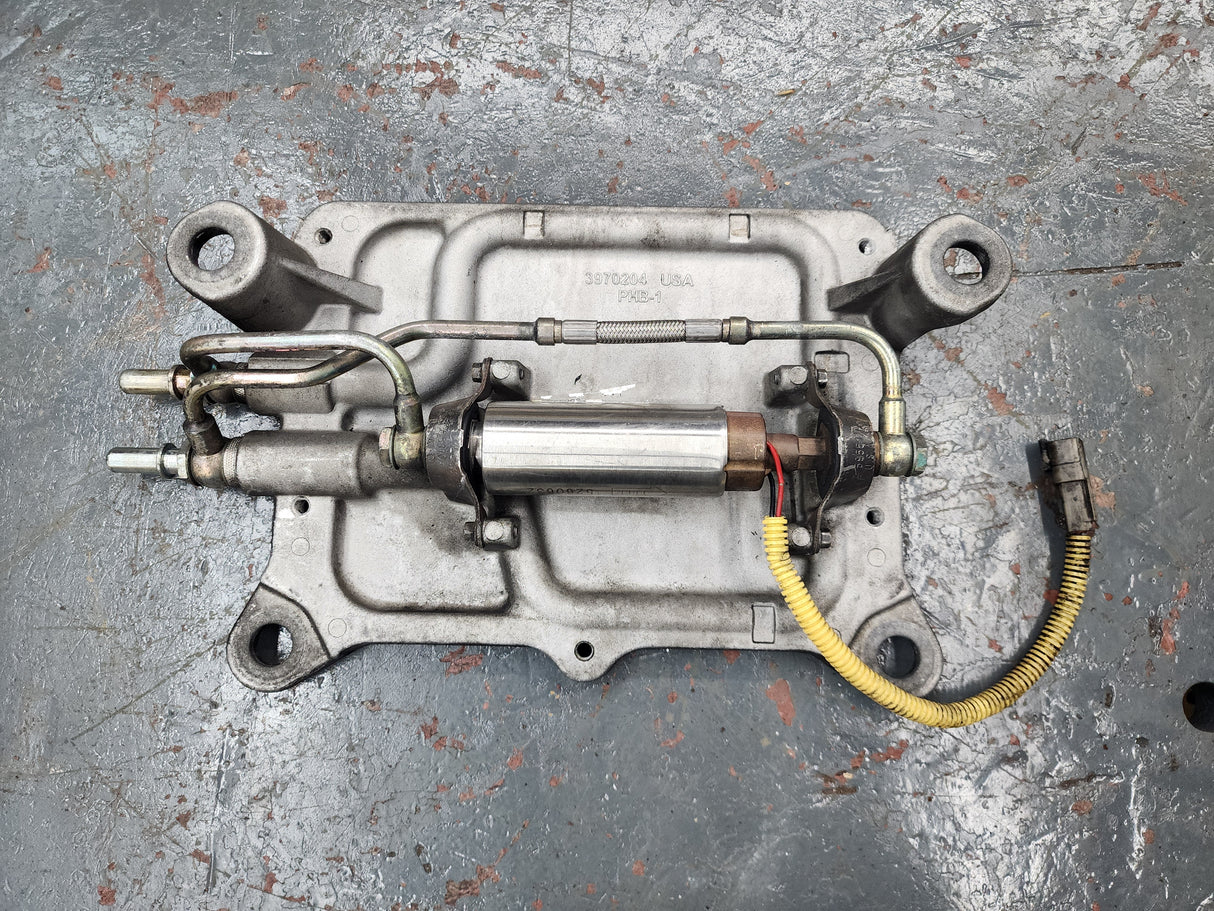 Cummins ISL ECM Cooling Plate 3970204 W/Fuel Transfer Pump 5260632