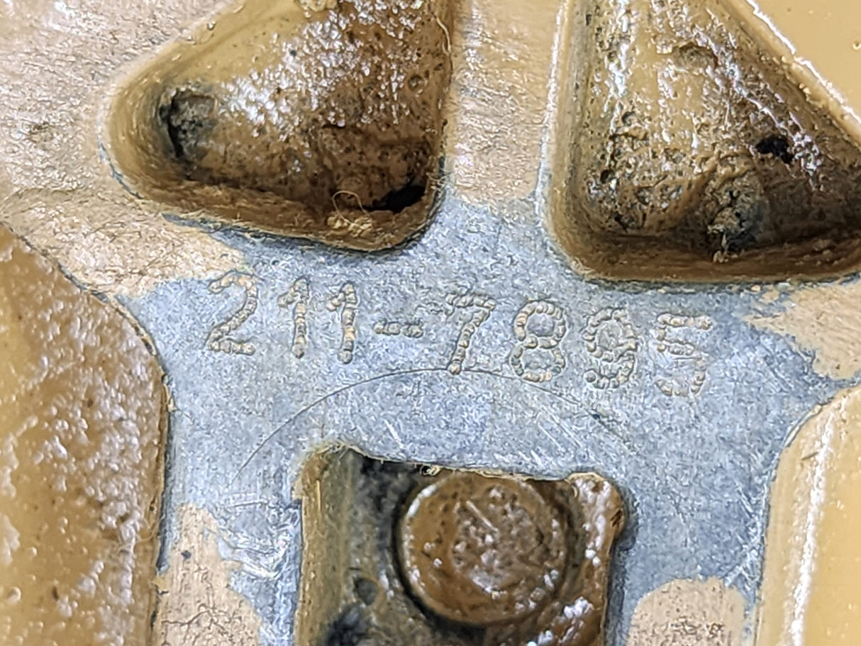 Caterpillar C13 Diesel Engine Support Bracket 222-2899-03- W/Tensioner Pulley 211-7895