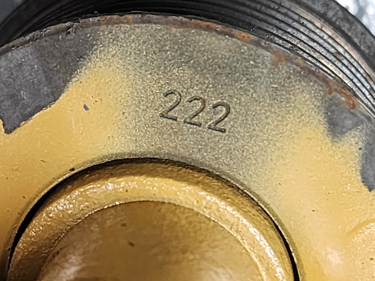 Caterpillar C13 Diesel Engine Support Bracket 222-2899-03- W/Tensioner Pulley 211-7895