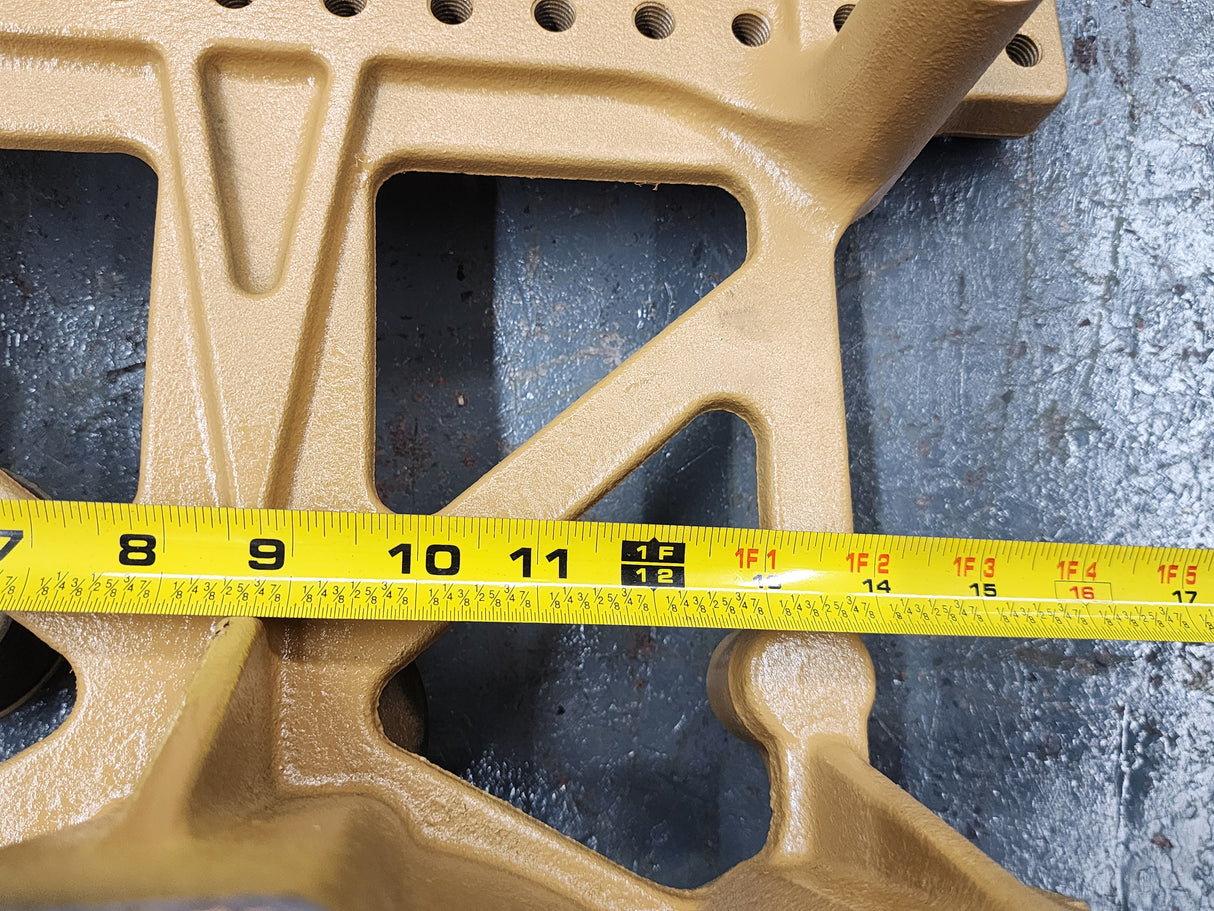 Caterpillar C13 Diesel Engine Support Bracket 222-2899-03- W/Tensioner Pulley 211-7895