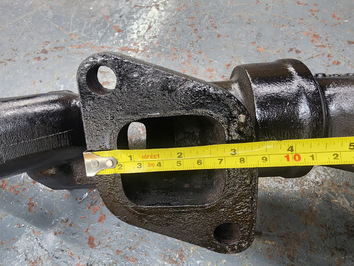 Mack E7 Exhaust Manifold 3-Part For Sale, OEM End Part Casting # 104GC5203AM, 104GC5203M