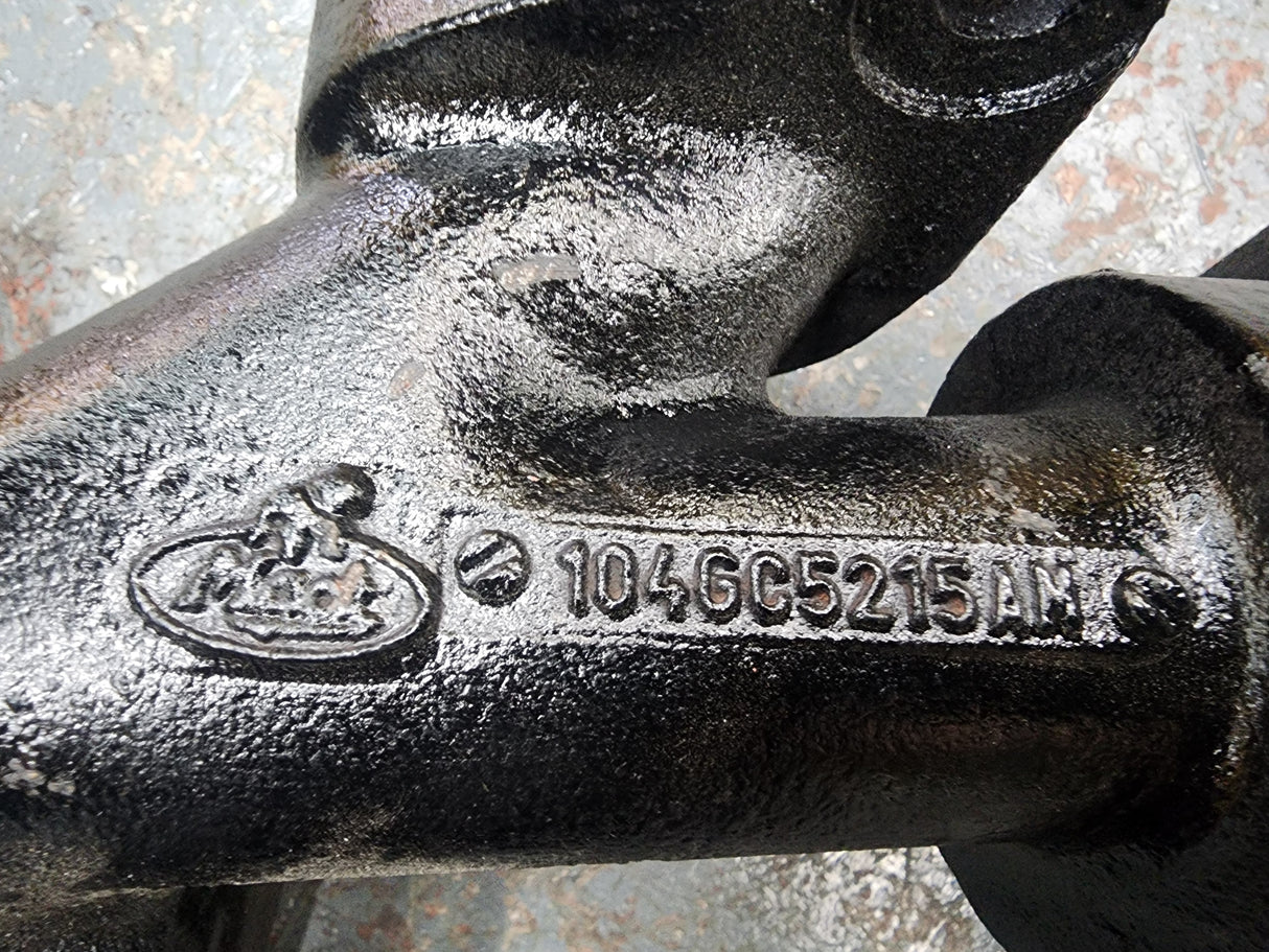 Mack E7 Exhaust Manifold 3-Part For Sale, OEM End Part Casting # 104GC5203AM, 104GC5203M