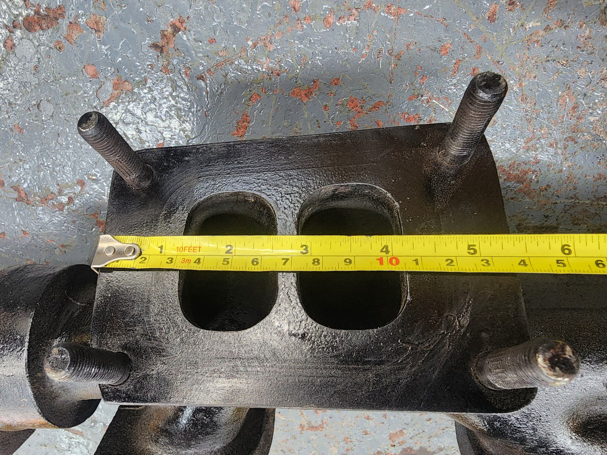 Mack E7 Exhaust Manifold 3-Part For Sale, OEM End Part Casting # 104GC5203AM, 104GC5203M