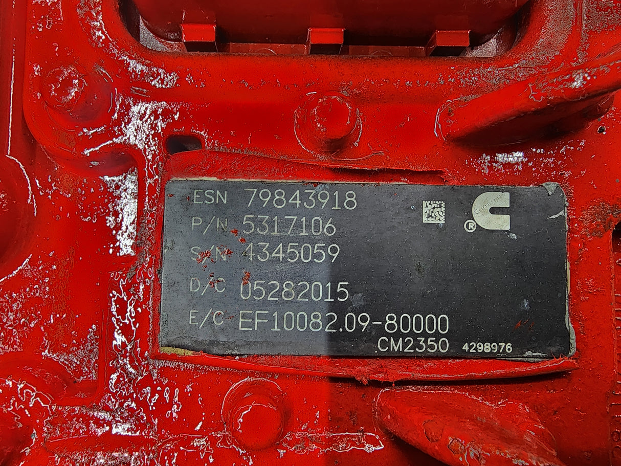 Cummins ISX ECM 5317106 For Sale, Part # 5317106, CM2350 x101