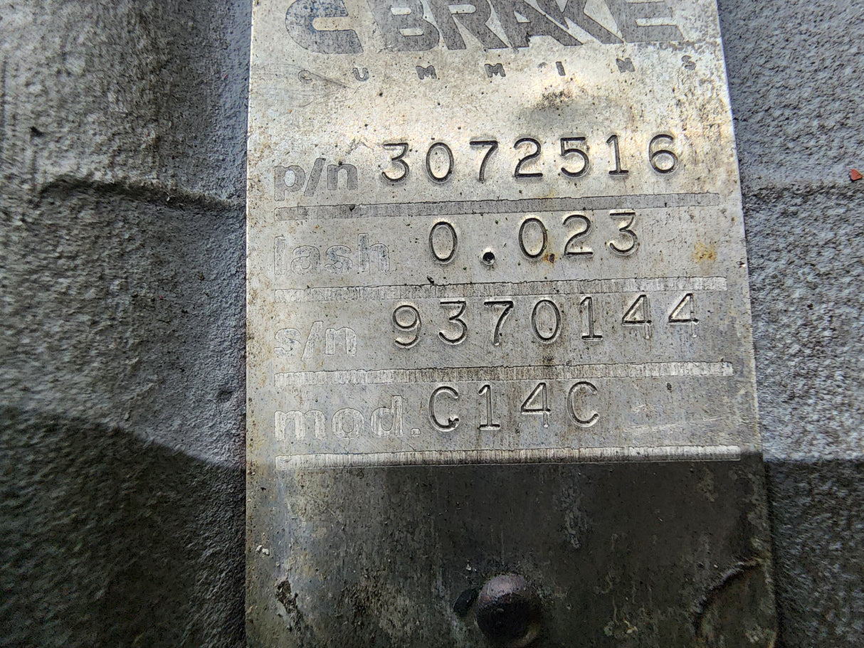 Cummins N14 Celect PLUS 3072516 Engine C Brakes For Sale