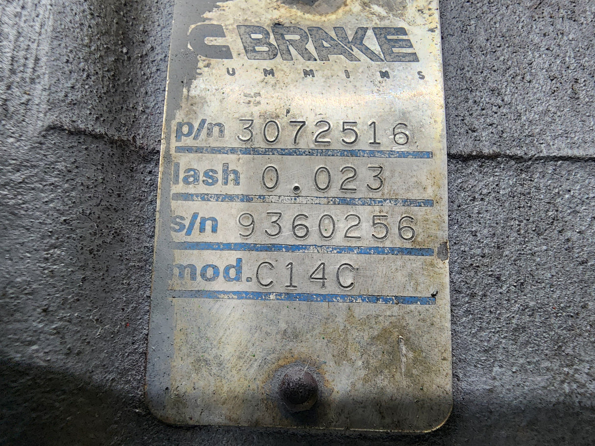 Cummins N14 Celect PLUS 3072516 Engine C Brakes For Sale